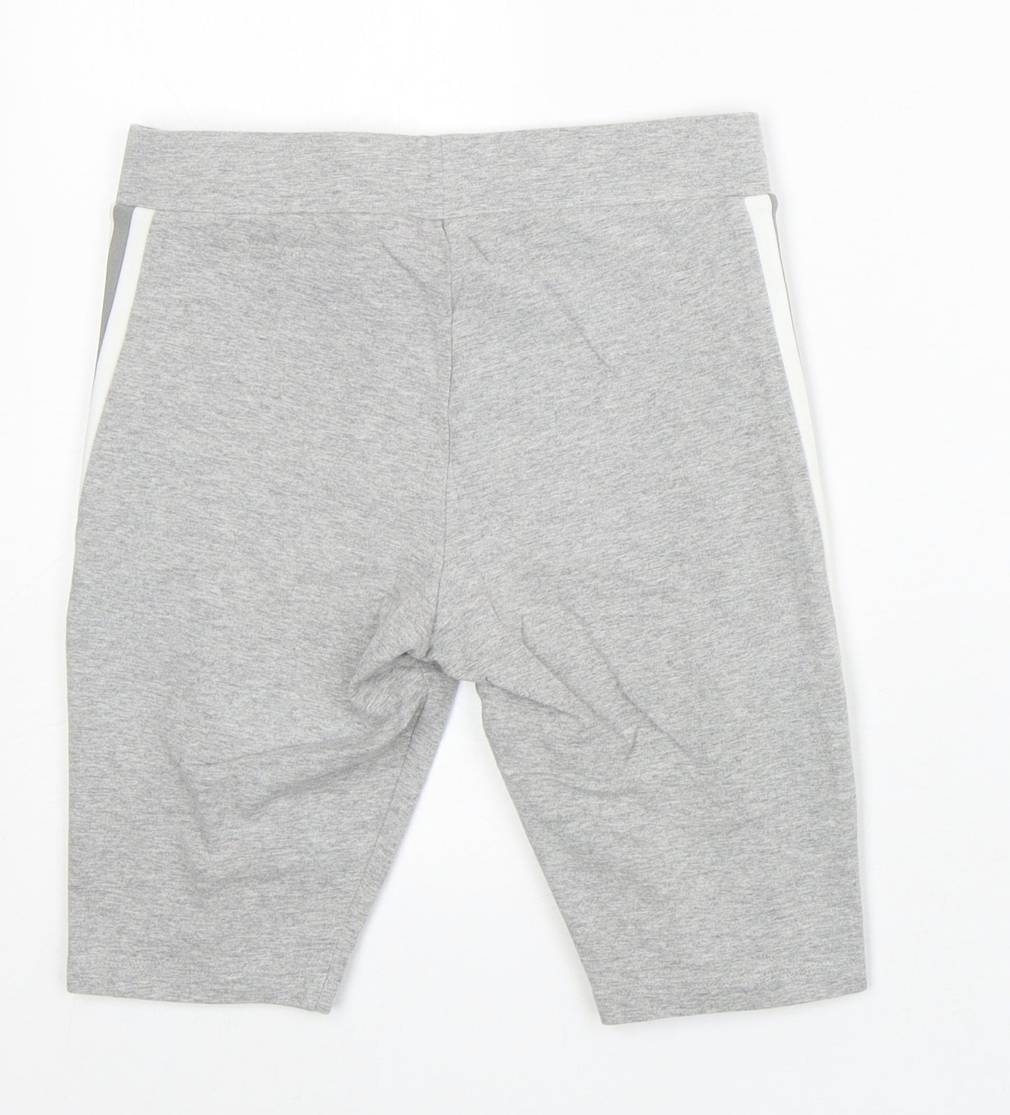 Addias Womens Grey  Cotton Athletic Shorts Size S L10 in Athletic  - logo