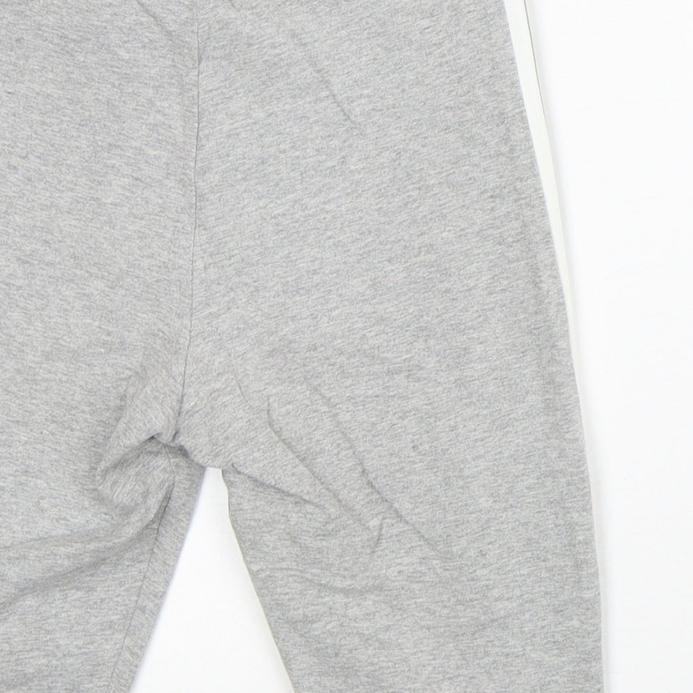 Addias Womens Grey  Cotton Athletic Shorts Size S L10 in Athletic  - logo