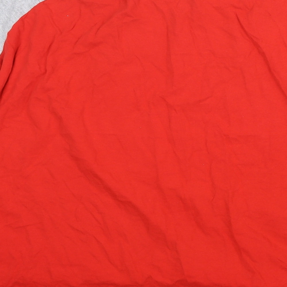Coca-Cola Mens Red  Cotton  T-Shirt Size 16 Crew Neck  - bear