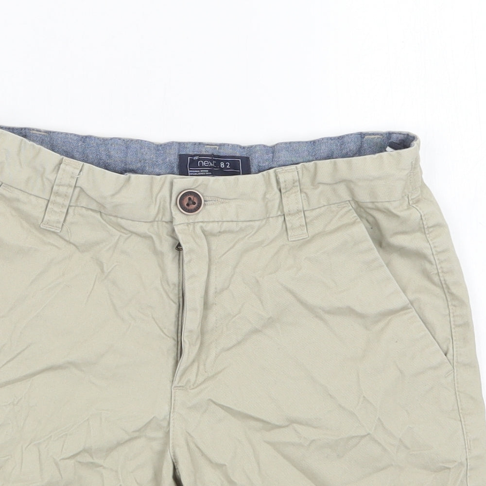 NEXT Boys Beige  Cotton Chino Shorts Size 10 Years  Regular