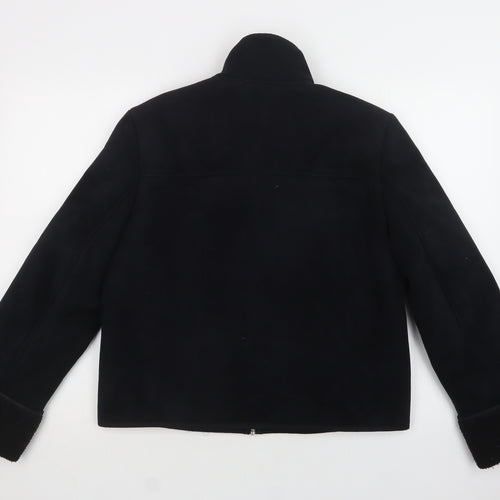 Nexrt Womens Black   Jacket  Size 12  Zip