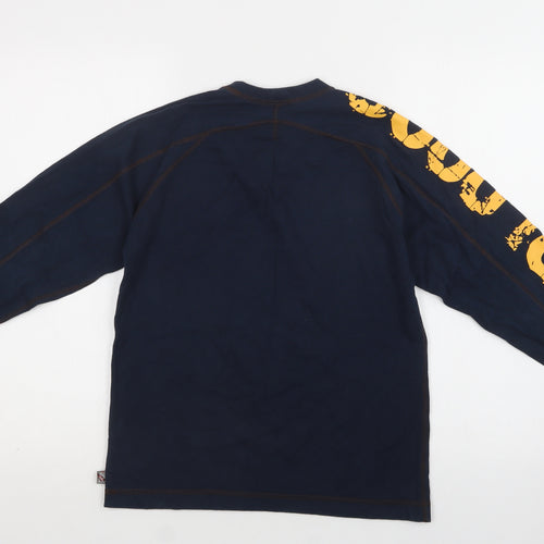 Joe Bloggs Boys Blue  Cotton Pullover Sweatshirt Size 11-12 Years