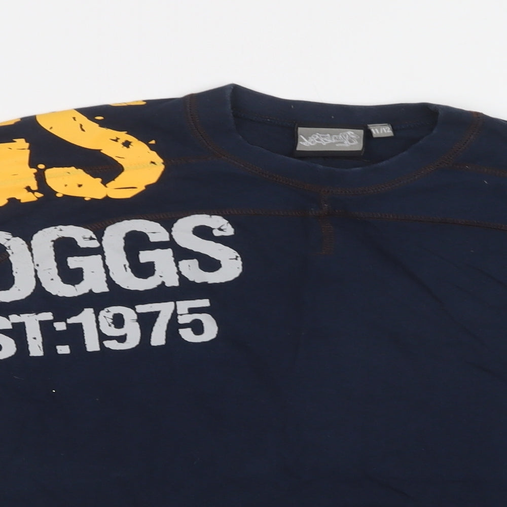 Joe Bloggs Boys Blue  Cotton Pullover Sweatshirt Size 11-12 Years