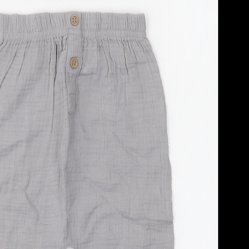 TU Baby Grey  Cotton Jogger Trousers Size 12-18 Months