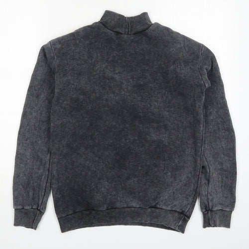 Select Womens Grey  Cotton Pullover Sweatshirt Size S  Pullover - Milano