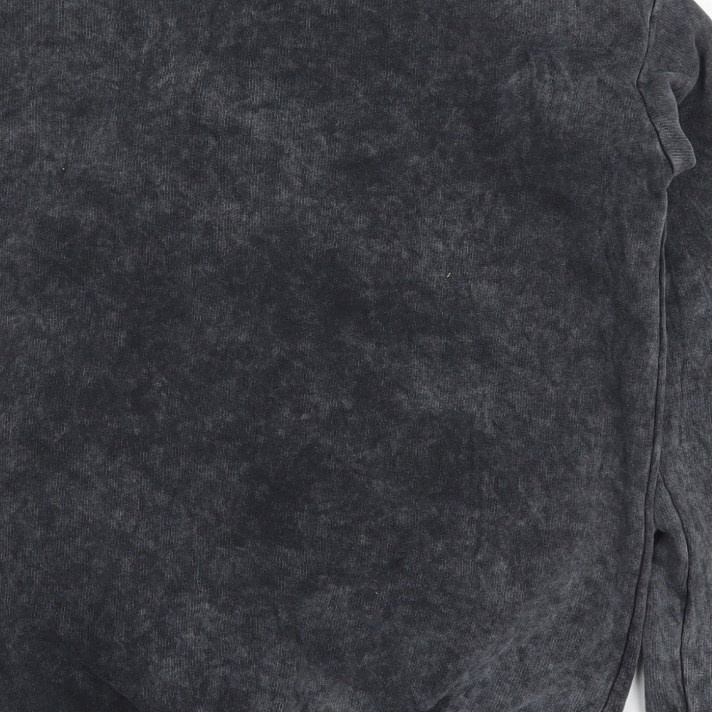 Select Womens Grey  Cotton Pullover Sweatshirt Size S  Pullover - Milano