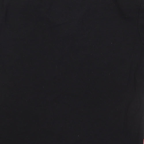Sazenger Mens Black  Polyester  Polo Size XS Collared Pullover