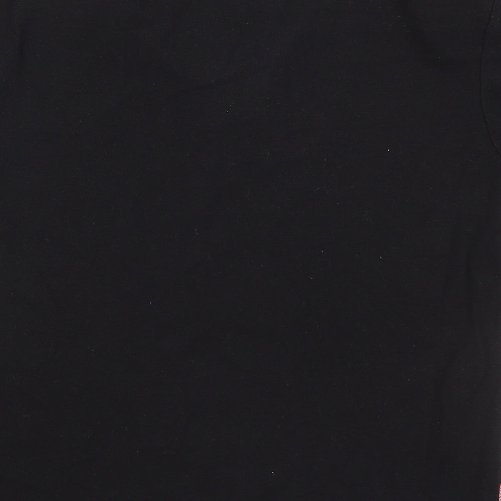 Sazenger Mens Black  Polyester  Polo Size XS Collared Pullover