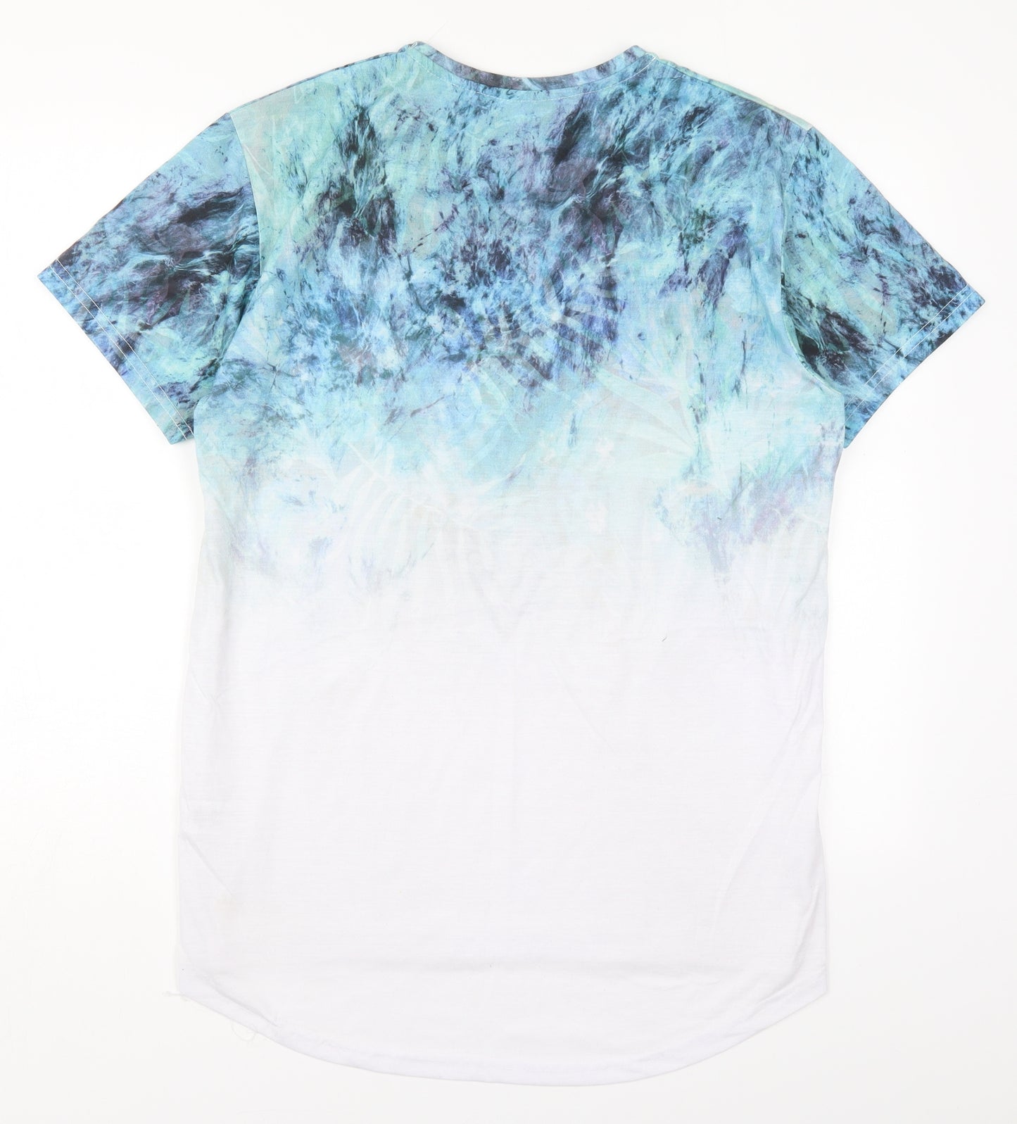 Primark Mens Blue  Polyester  T-Shirt Size M Crew Neck  - Los Angeles