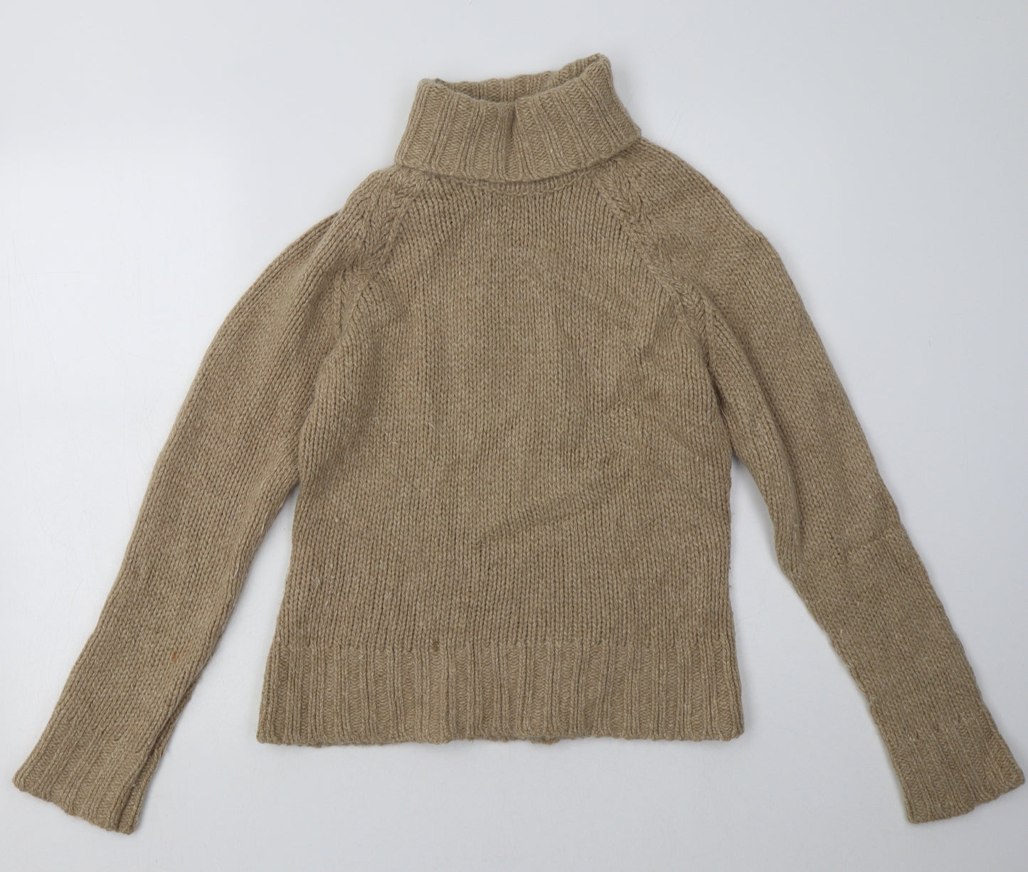 Great Plains Womens Brown  Wool Pullover Sweatshirt Size M  Pullover