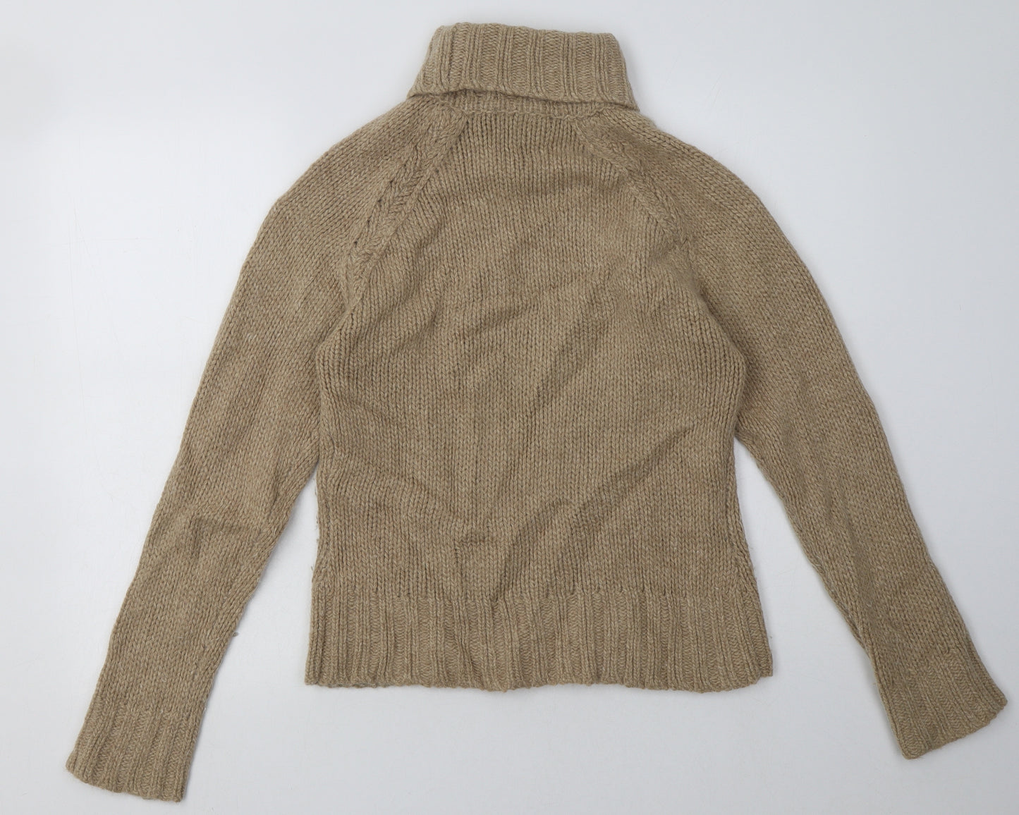 Great Plains Womens Brown  Wool Pullover Sweatshirt Size M  Pullover