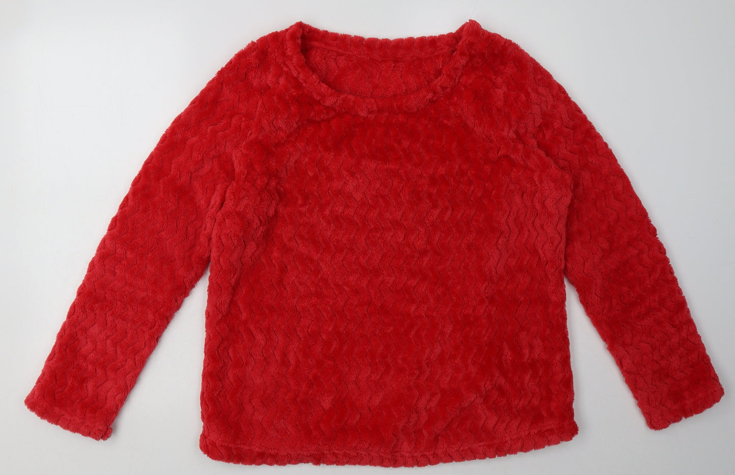 George Womens Red  Polyester  Pyjama Top Size 14