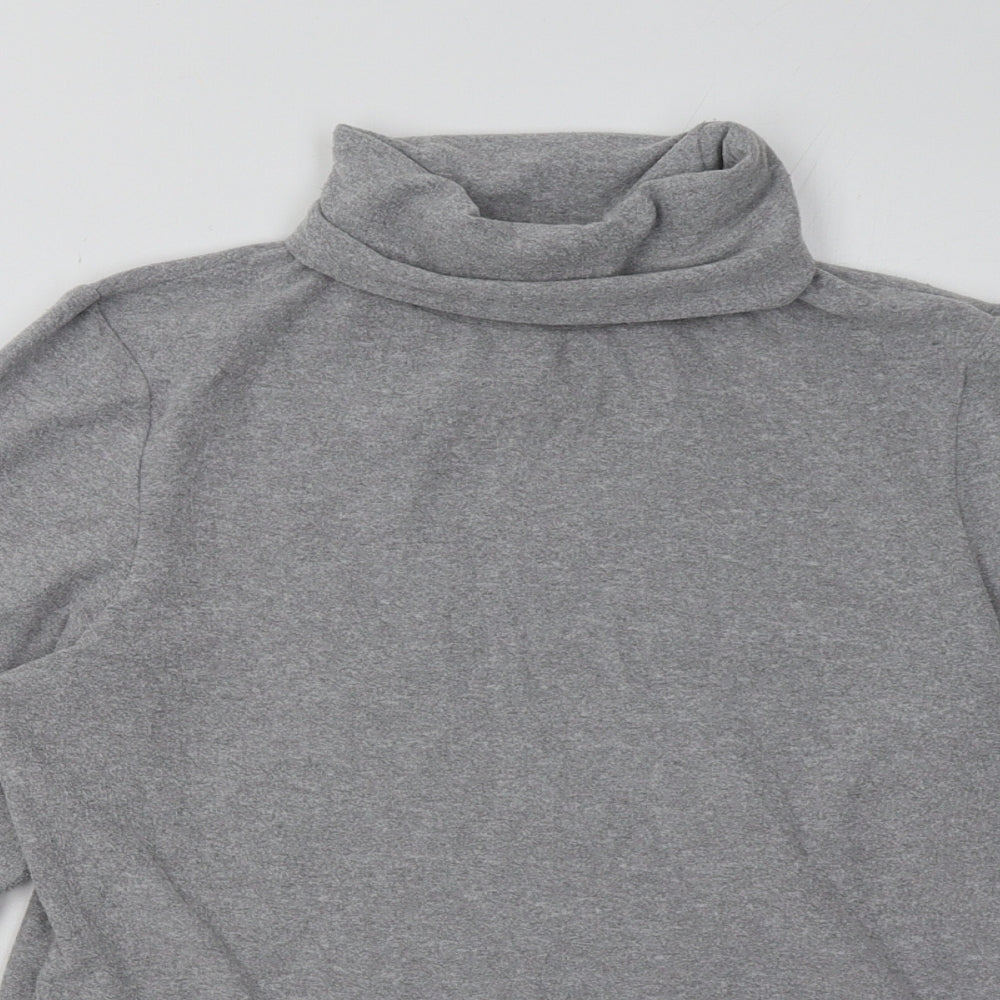 ESMARA Womens Grey  Polyester Pullover Sweatshirt Size 14  Pullover