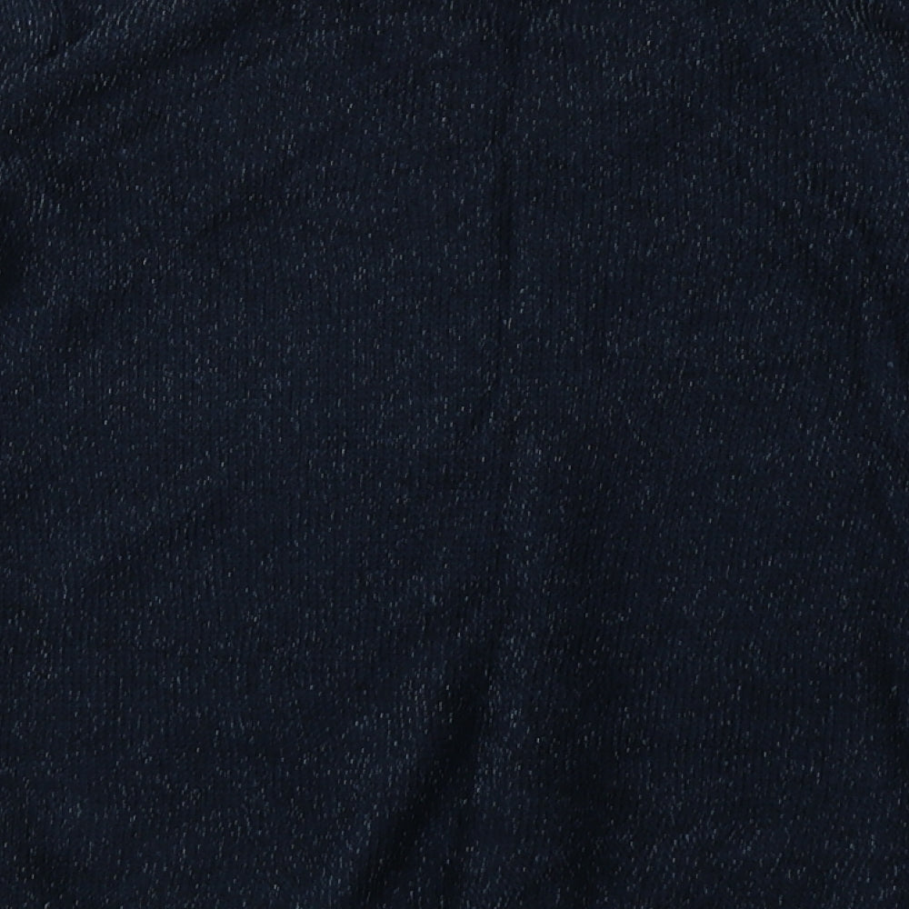 Oasis Womens Blue  Viscose Pullover Sweatshirt Size M  Pullover