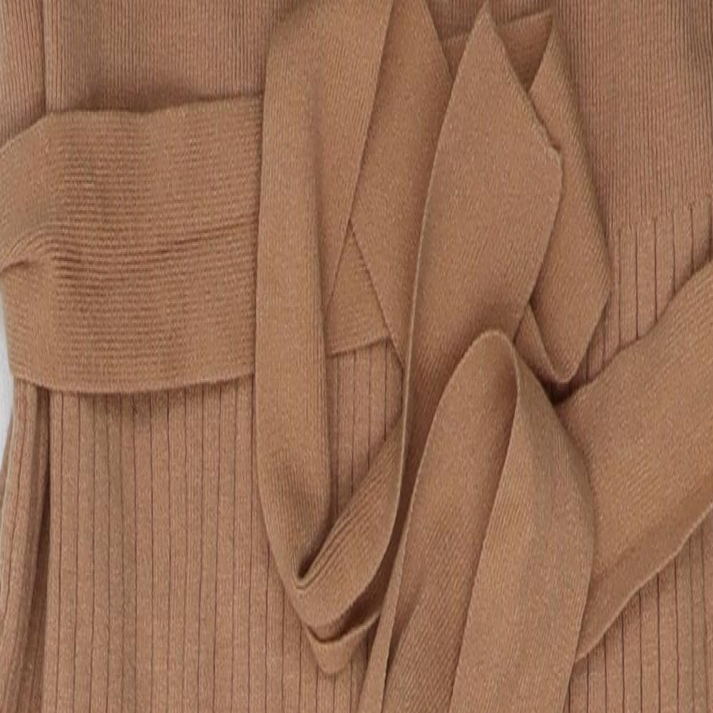 Primark Womens Brown  Polyester A-Line  Size XL  Crew Neck Pullover