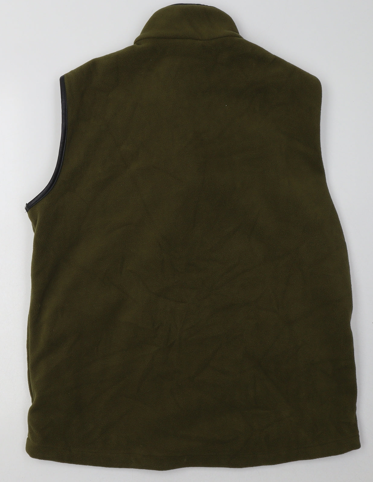 Equestrian Mens Green   Gilet Jacket Size L  Zip