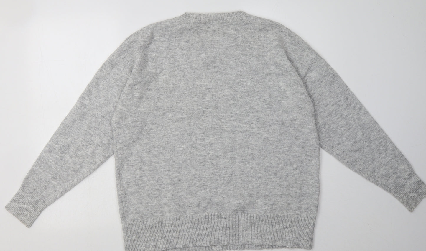George Womens Grey  Polyester Pullover Sweatshirt Size M  Pullover