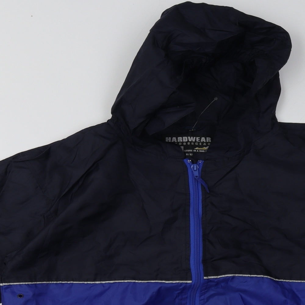 Mountain Hardwear Boys Blue   Windbreaker Jacket Size 11-12 Years  Zip