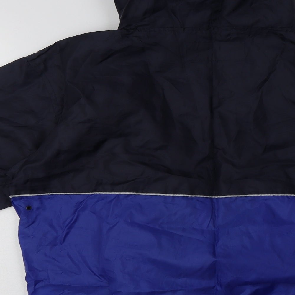 Mountain Hardwear Boys Blue   Windbreaker Jacket Size 11-12 Years  Zip