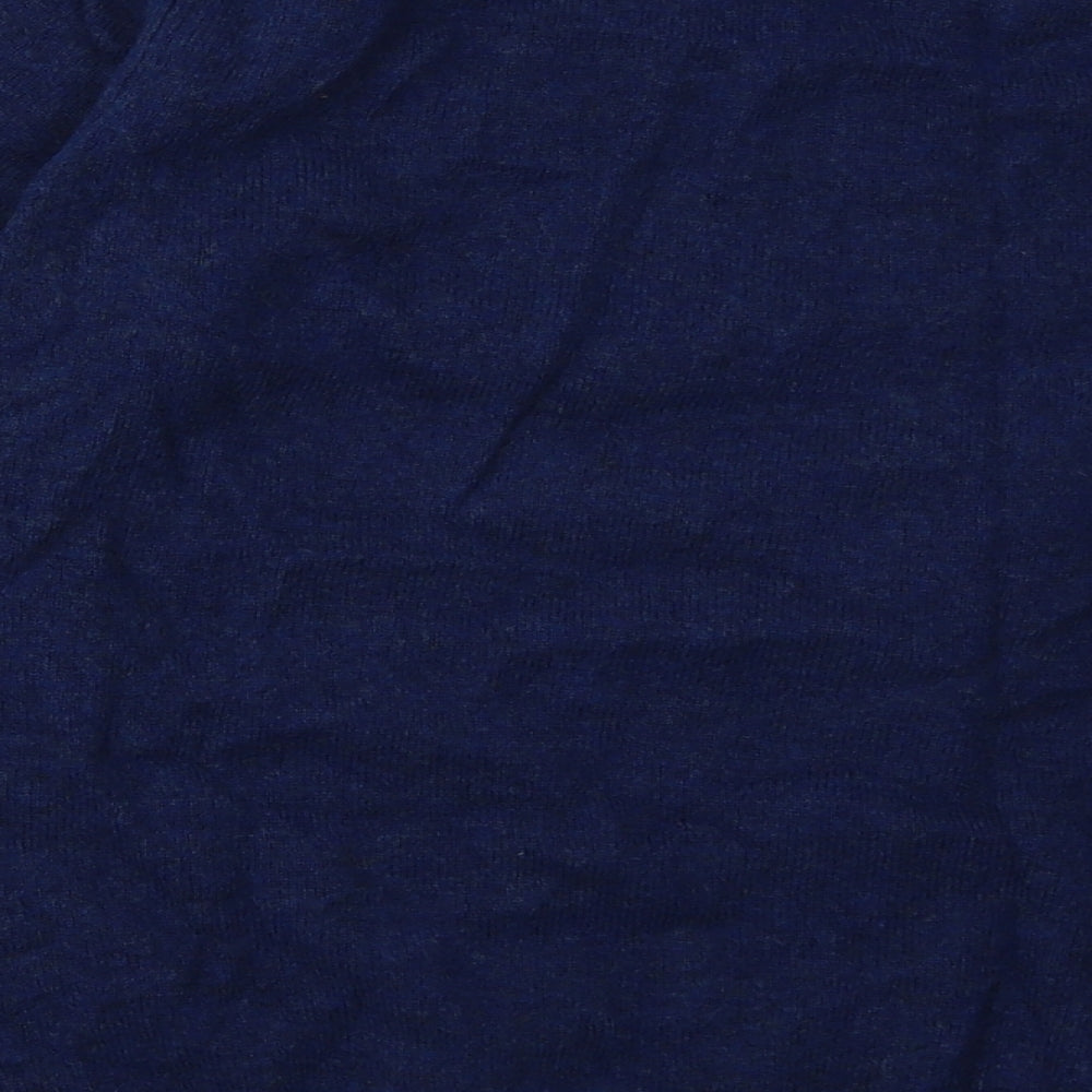 Marks and Spencer Mens Blue  Wool Pullover Sweatshirt Size XL