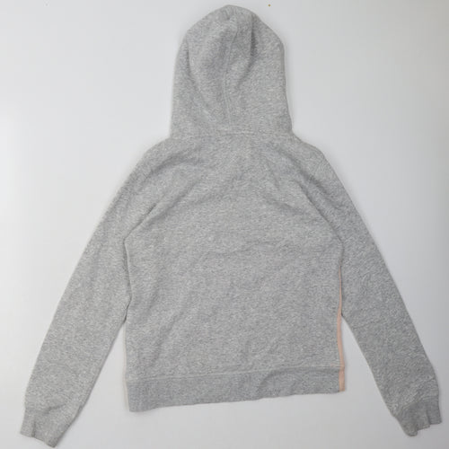 H&M Girls Grey Plaid Cotton Pullover Hoodie Size 14 Years  Pullover - New York
