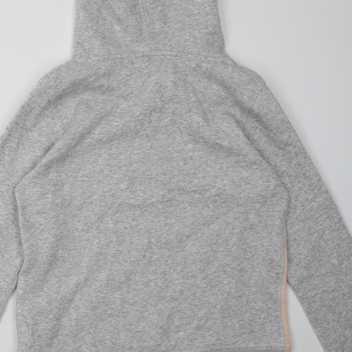 H&M Girls Grey Plaid Cotton Pullover Hoodie Size 14 Years  Pullover - New York