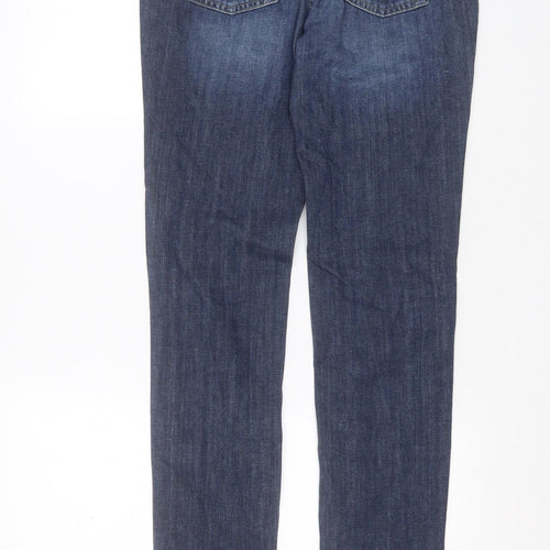 Boden Womens Blue  Cotton Skinny Jeans Size 10 L33 in Regular Zip