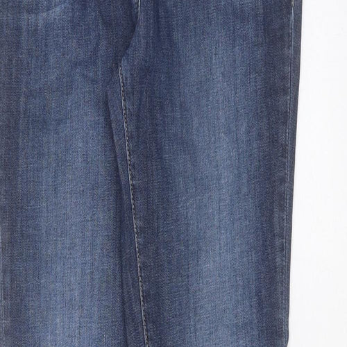 Boden Womens Blue  Cotton Skinny Jeans Size 10 L33 in Regular Zip