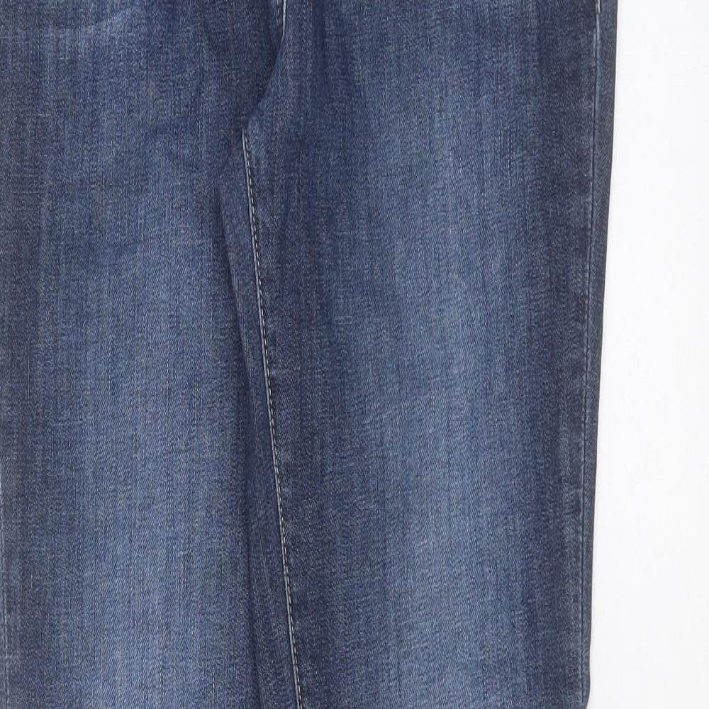 Boden Womens Blue  Cotton Skinny Jeans Size 10 L33 in Regular Zip