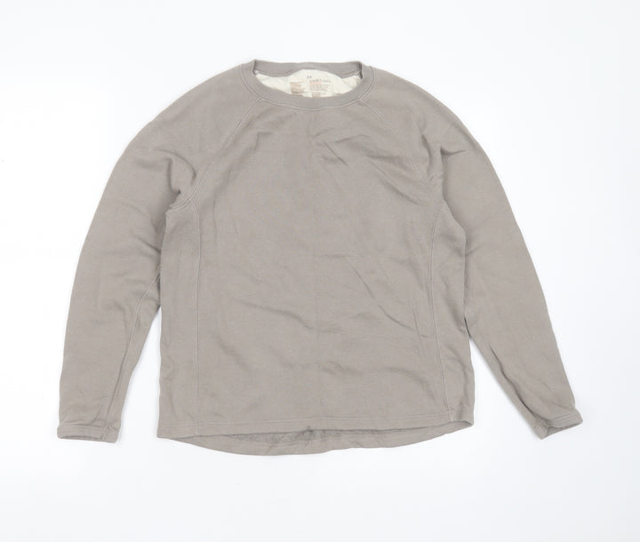 Preworn Womens Green  Cotton Pullover Sweatshirt Size XS