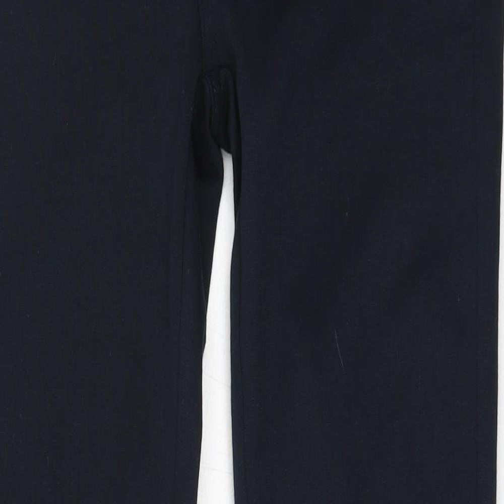 Primark Womens Blue  Polyester Trousers  Size 10 L30.5 in Regular