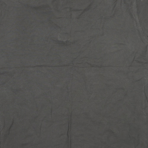 Fruit of the Loom Mens Grey  Cotton  Polo Size S Collared