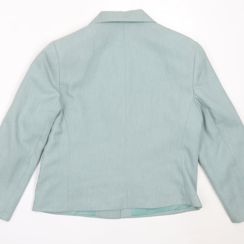 Modern Classics Womens Green   Jacket Blazer Size 14
