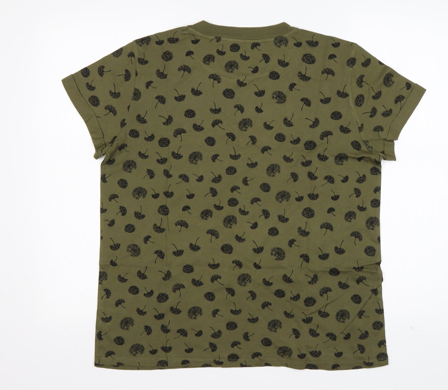 George Womens Green Floral Modal Top Pyjama Top Size 14