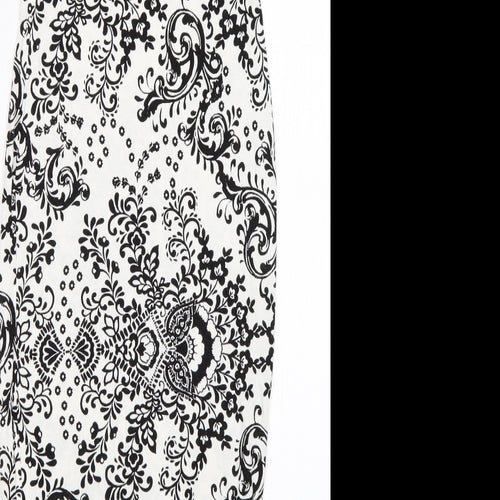 Atmosphere Womens Multicoloured Floral Viscose Pencil Dress  Size 10  Round Neck