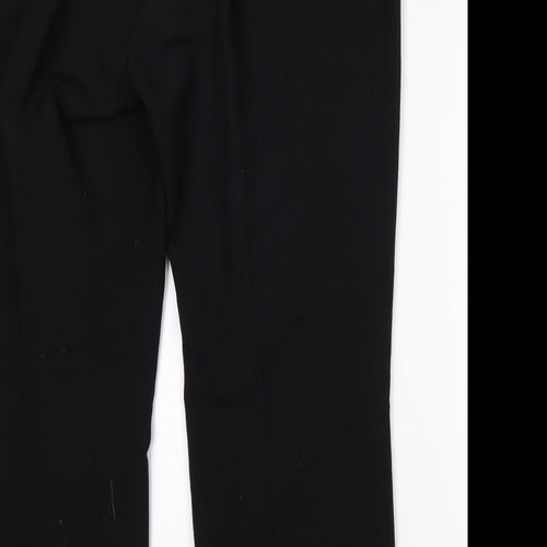 Debenhams  Womens Black  Polyester Trousers  Size 18 L29 in Regular
