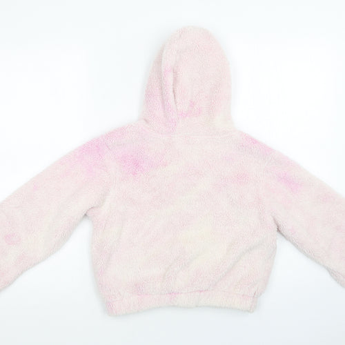 Select Girls Pink Batik  Basic Jacket Jacket Size 14 Years  Zip