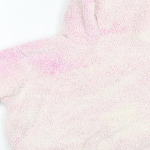 Select Girls Pink Batik  Basic Jacket Jacket Size 14 Years  Zip