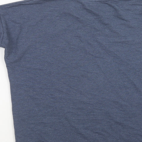 Pep & Co Girls Blue  Cotton Tunic Sweatshirt Size 11-12 Years