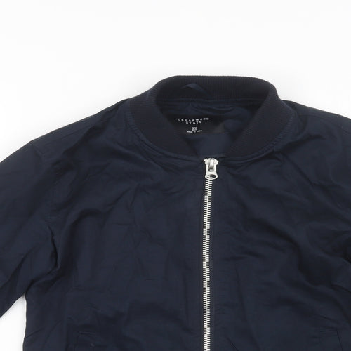 Primark Mens Blue   Bomber Jacket Jacket Size XS  Zip