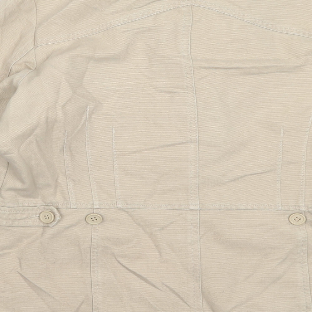 Quiz Womens Beige   Jacket  Size 12