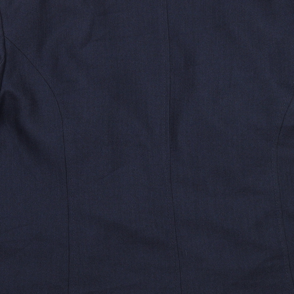 EWM Womens Blue   Jacket Blazer Size 22