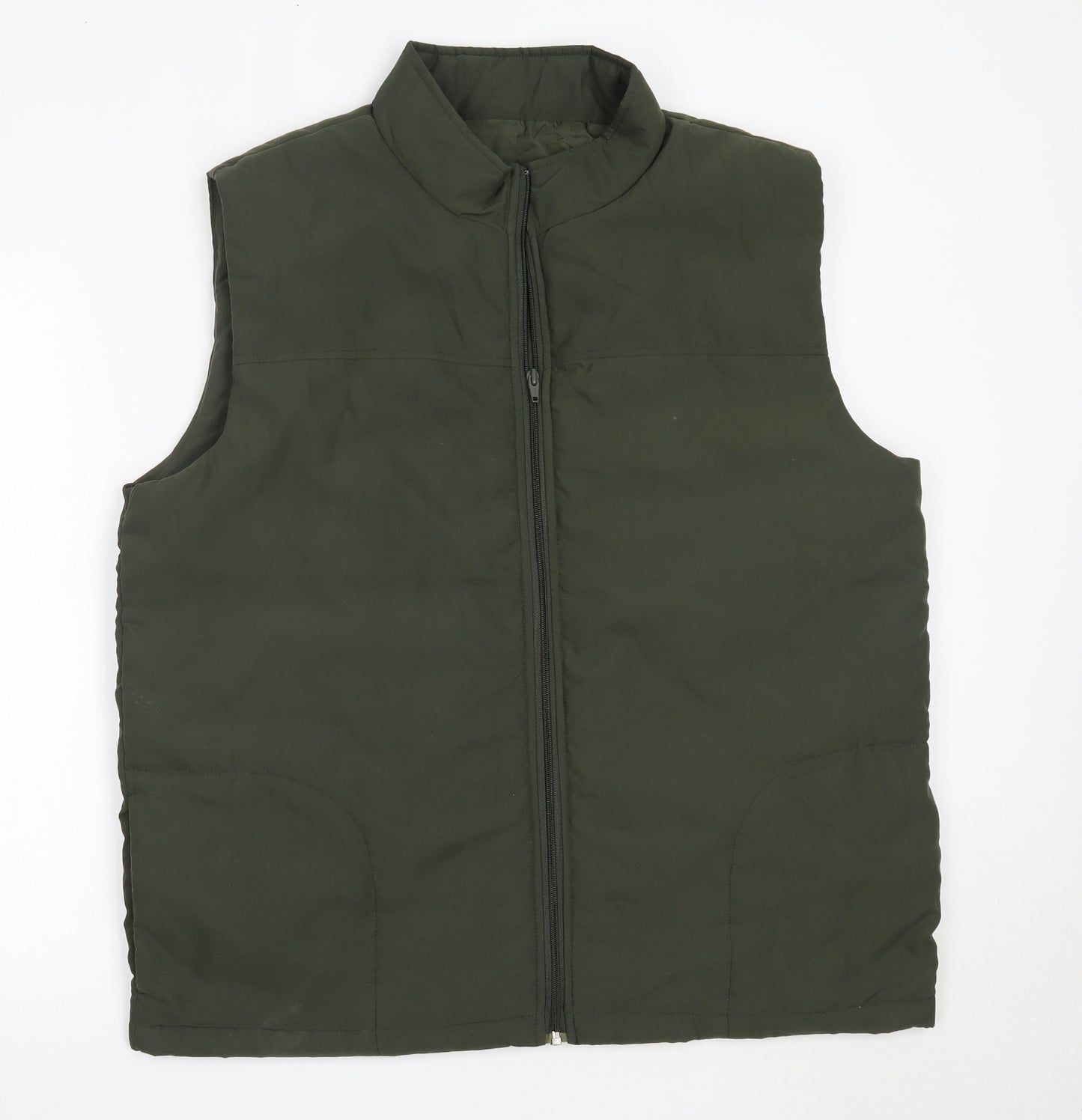 Holmewood Mens Green   Gilet Coat Size XL