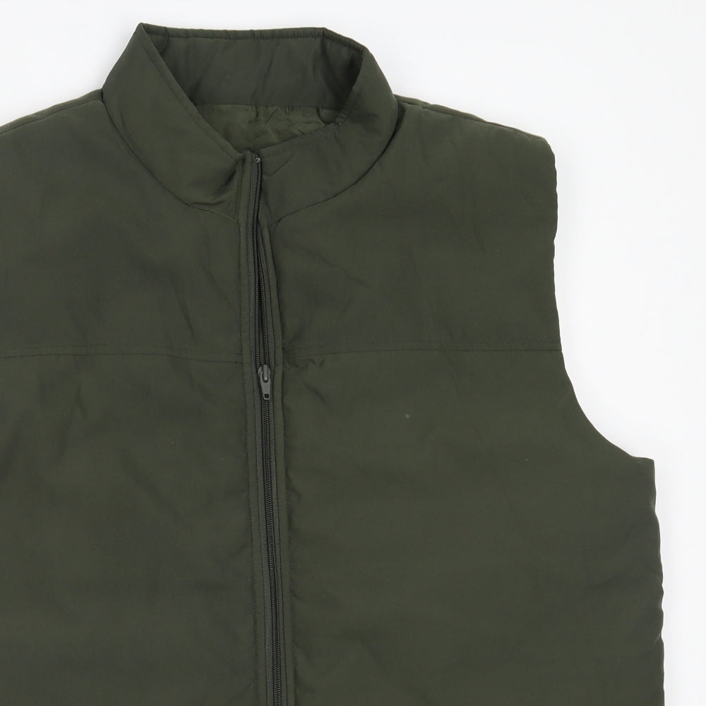 Holmewood Mens Green   Gilet Coat Size XL