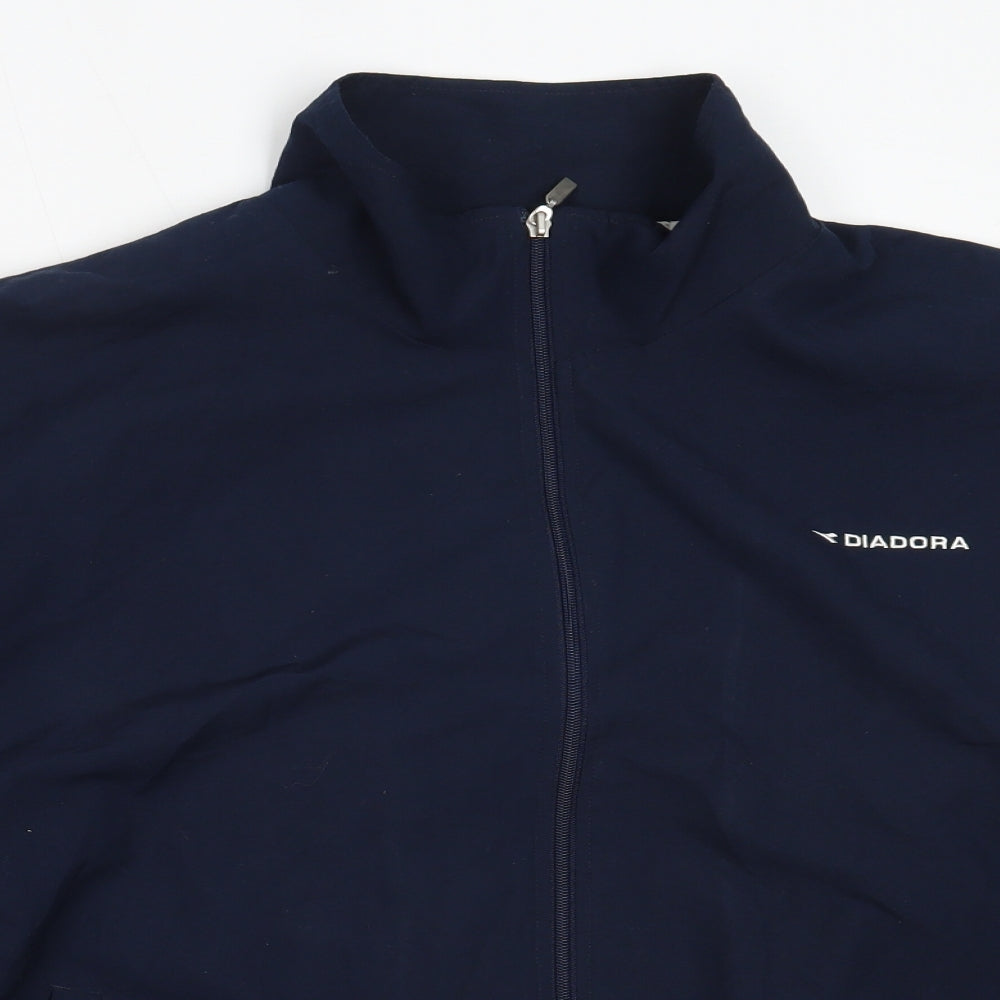 Diadora Mens Blue   Jacket  Size L