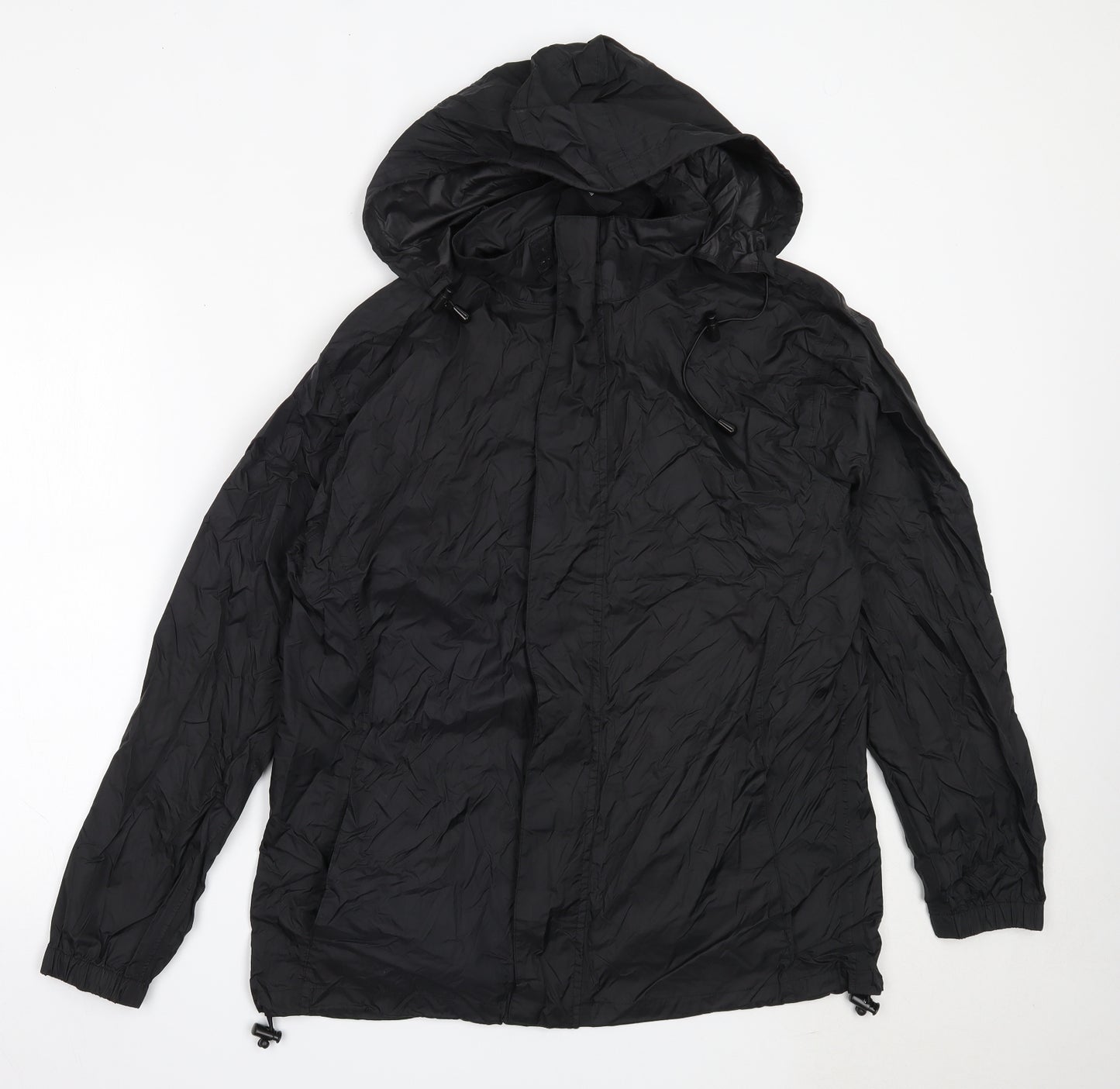Primark Mens Black   Rain Coat Coat Size M