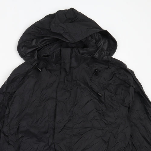 Primark Mens Black   Rain Coat Coat Size M
