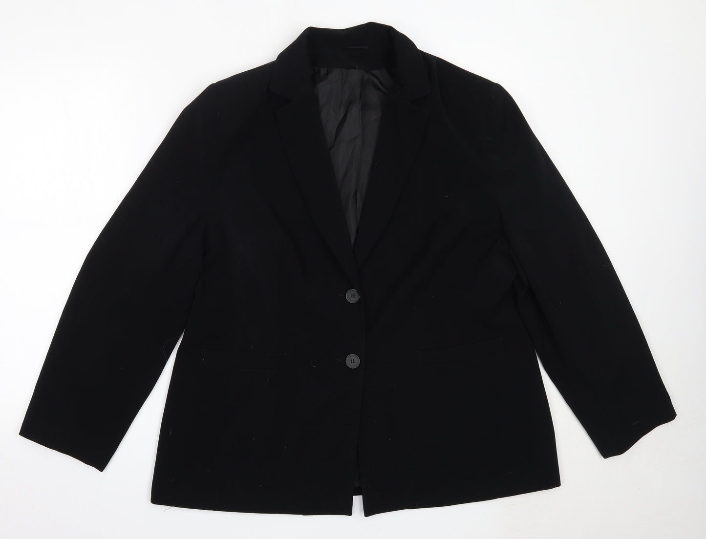 Etam Womens Black   Jacket Blazer Size 20