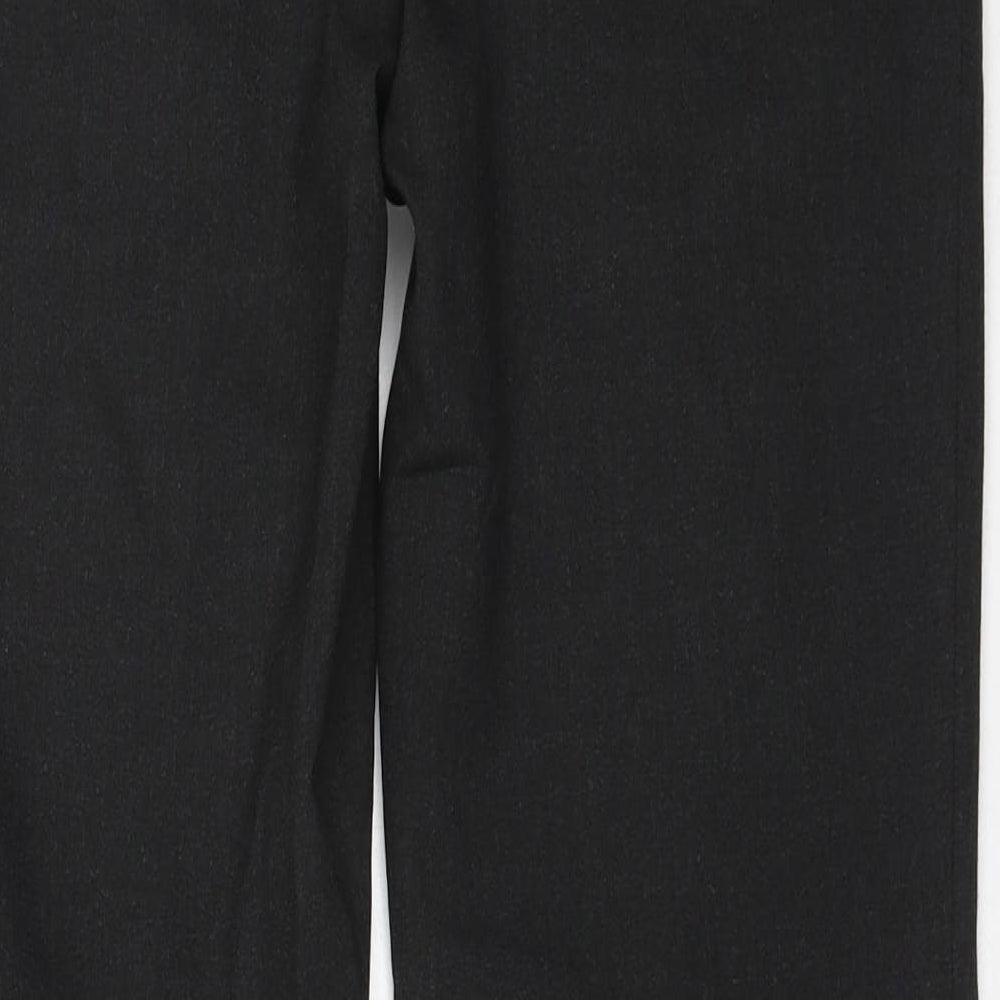 Marks and Spencer Boys Grey  Polyester Dress Pants Trousers Size 14-15 Years  Regular  - school