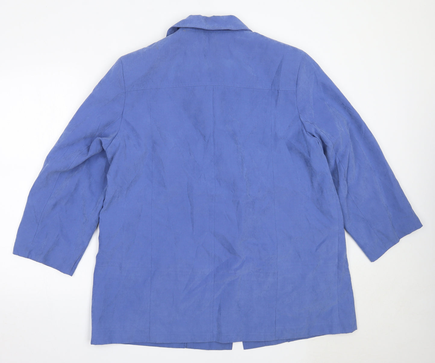 EWM Womens Blue   Jacket Coat Size 18